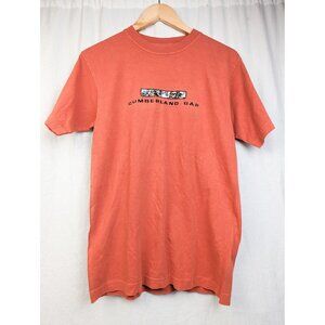 VNTG Cumberland Gap Virginia National Park Burnt Orange Wolf Eyes T-Shirt Sz S